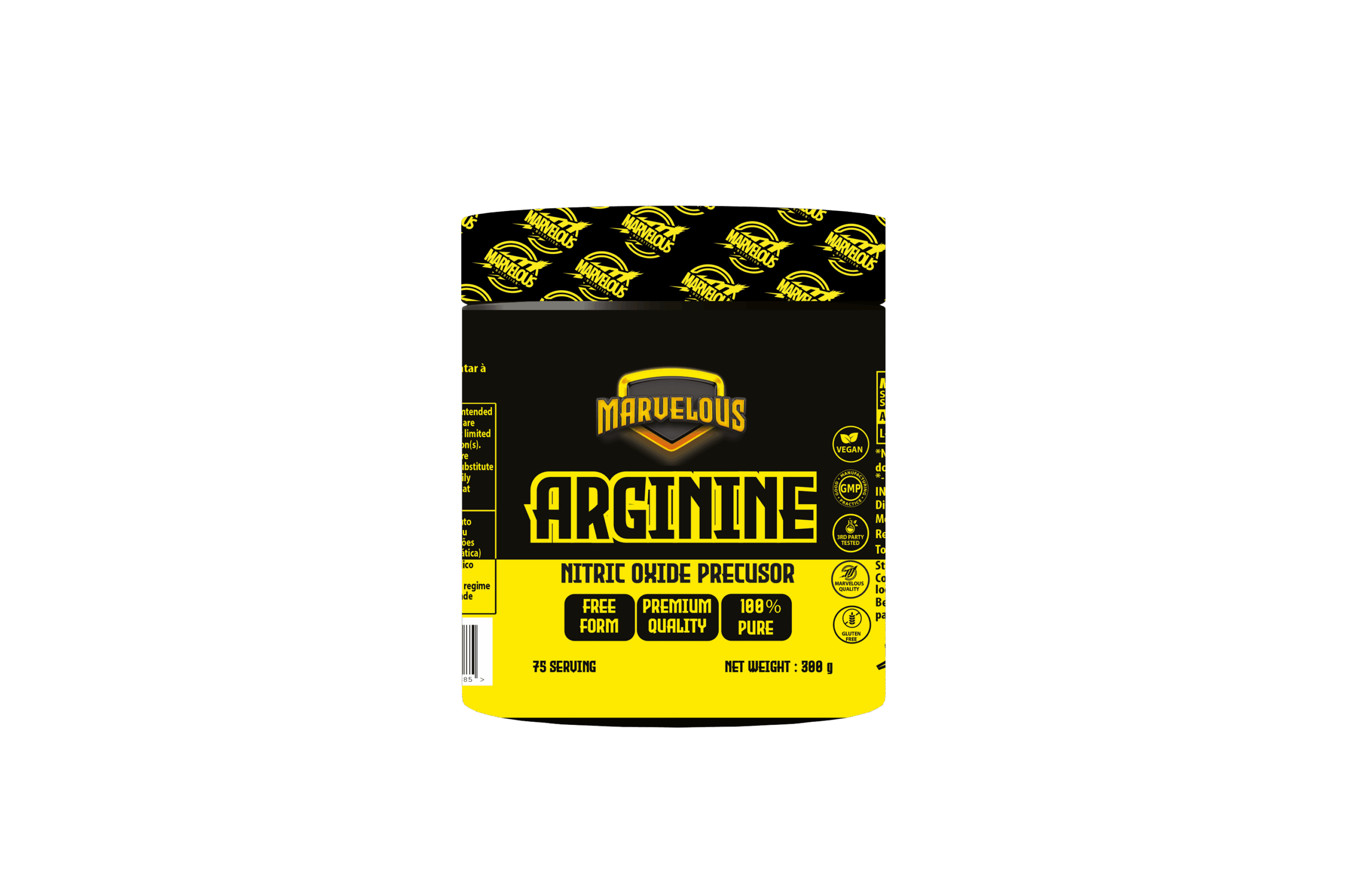 Marvelous Arginine Black & Yellow
