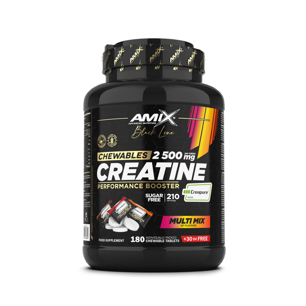 Amix Black Line Creatina Creapure Chewable Energy 210