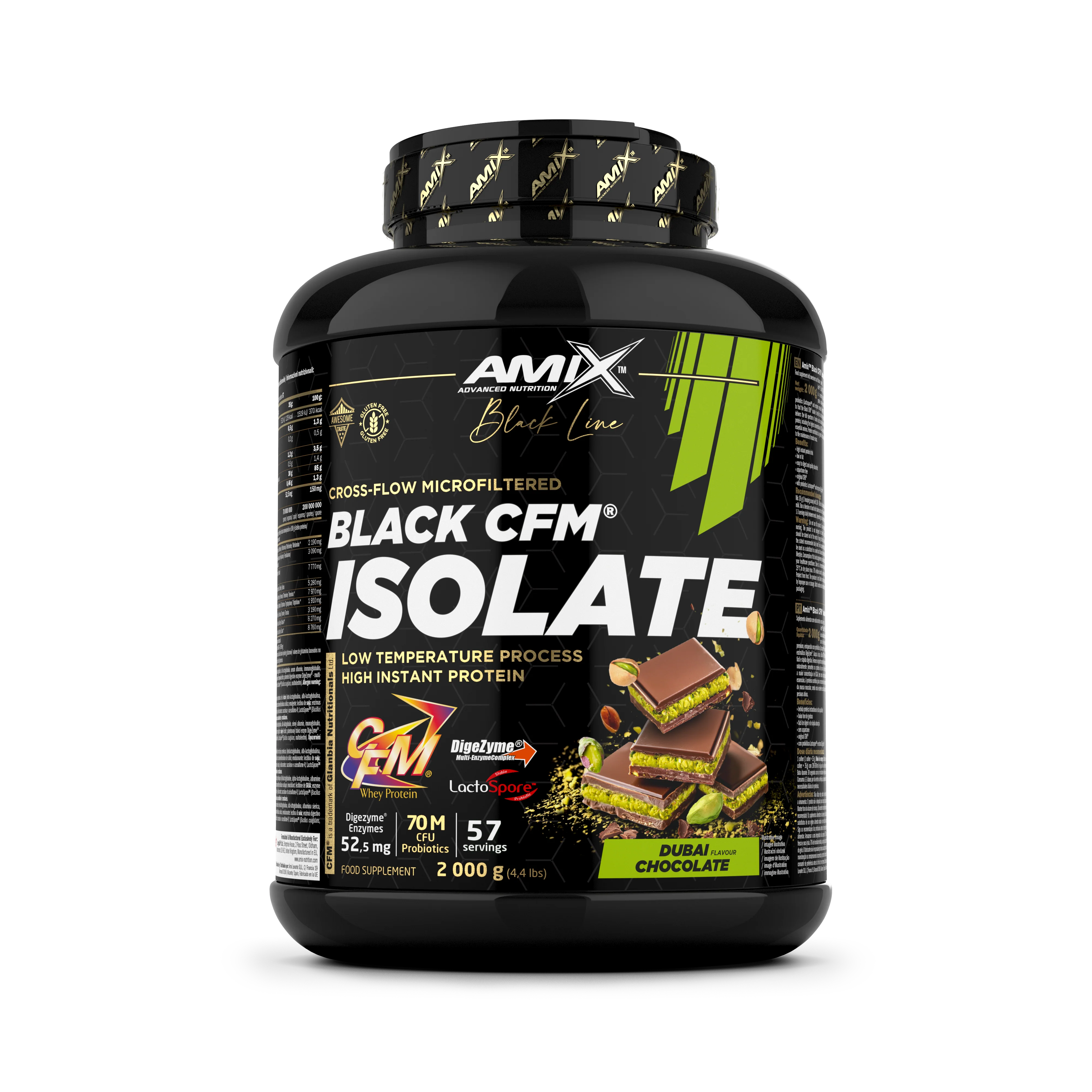 Amix Black Line Black CFM Isolate 2 Kg