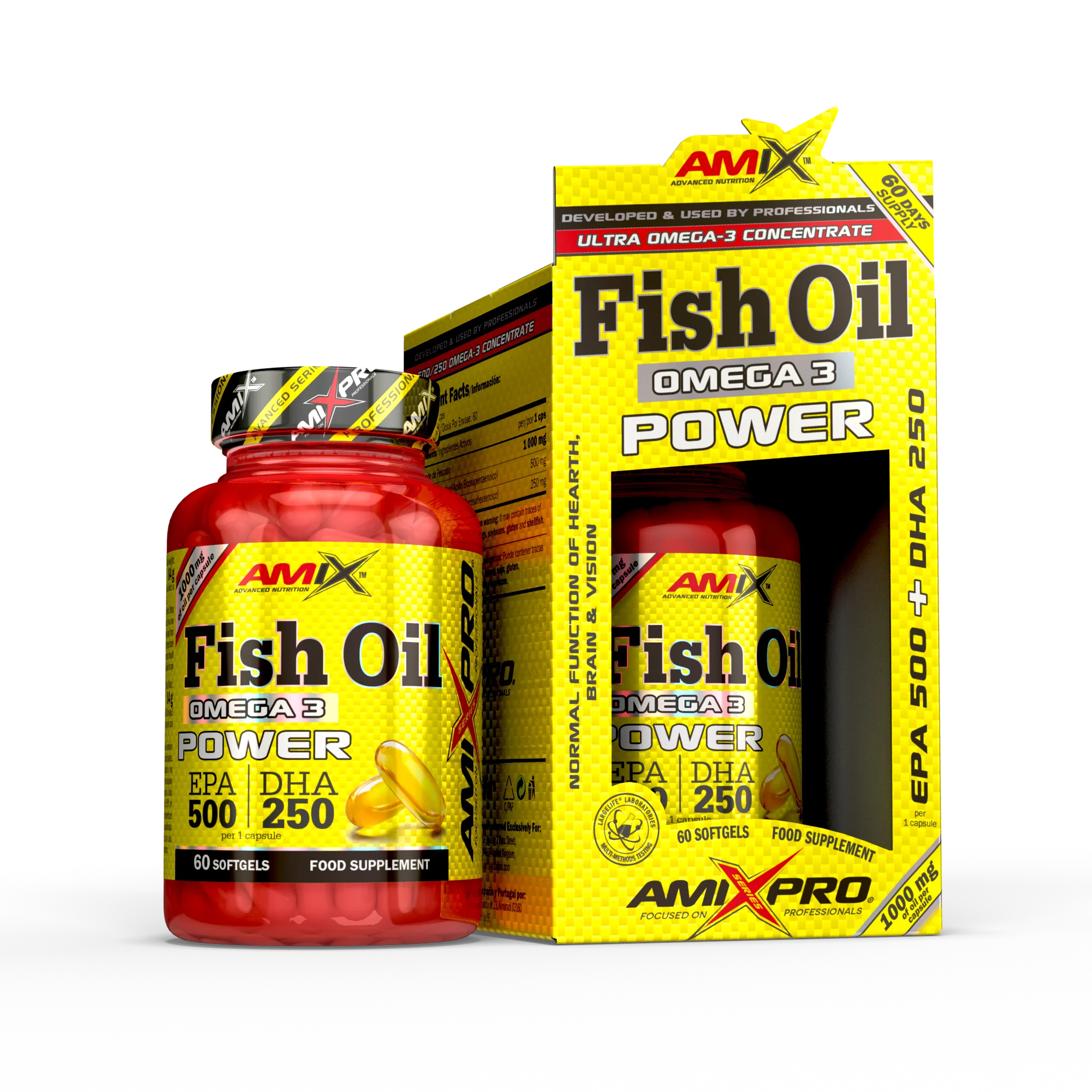 Amix Pro Line Omega Fish Oil Power 60 caps