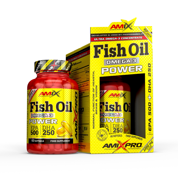 Amix Pro Line Omega Fish Oil Power 60 caps