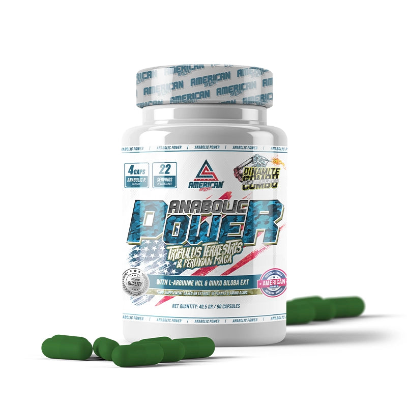 American Suplement POWER Tribulus com Maca Peruana 90 cap.