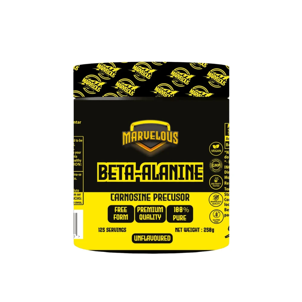 Marvelous Beta Alanine Black & Yellow