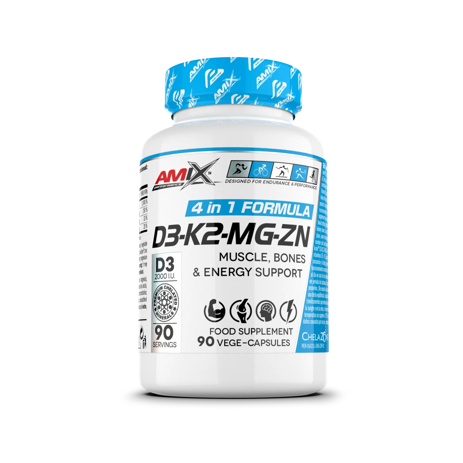 Amix Performance Line D3 - K2 - MG - ZN 90 VCaps