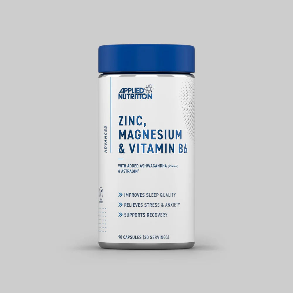 Applied Nutrition Zinc, Magnesium & Vitamin B6 Capsules With Ashwagandha