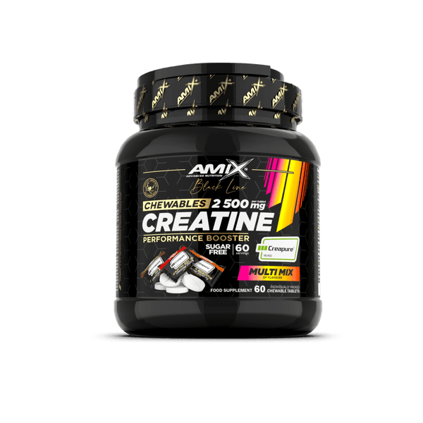 Amix Black Line Creatina Creapure Chewable Energy 60 Tabl.