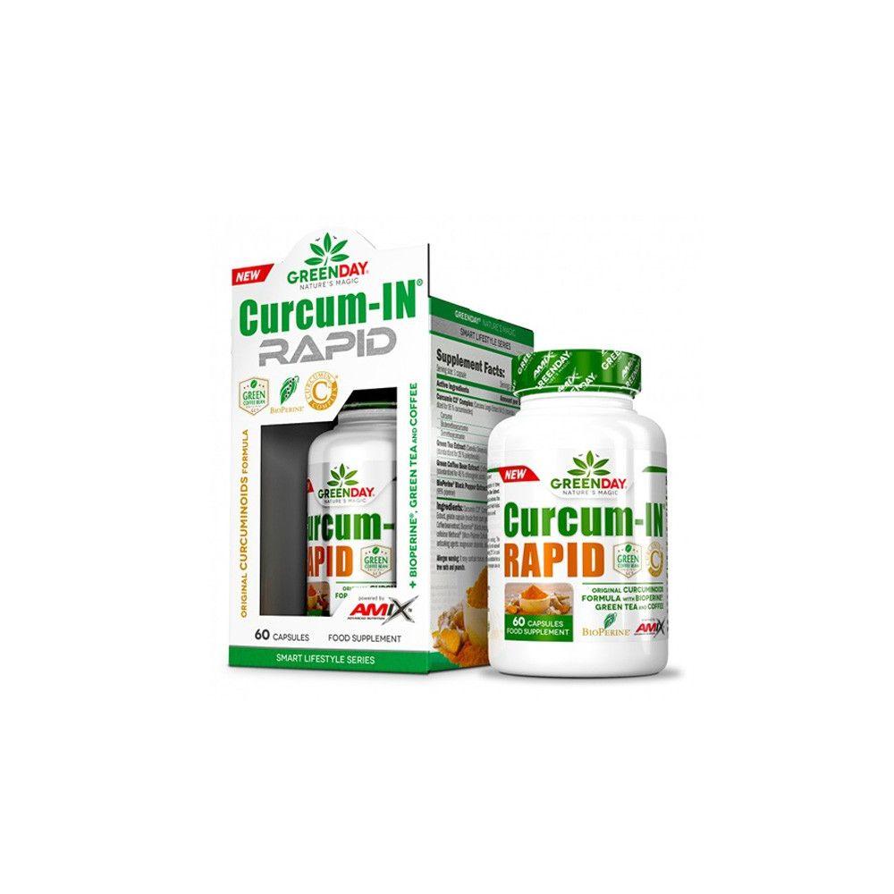 Amix Greenday Line Cúrcuma Curcun-In Rapid 60 Caps