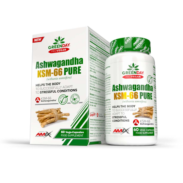 Amix GreenDay ProVegan Ashwagandha KSM-66 Pure
