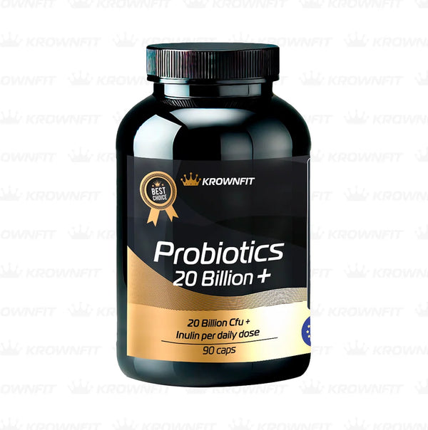 Krownfit Probióticos 20B CFU com inulina 90 Caps