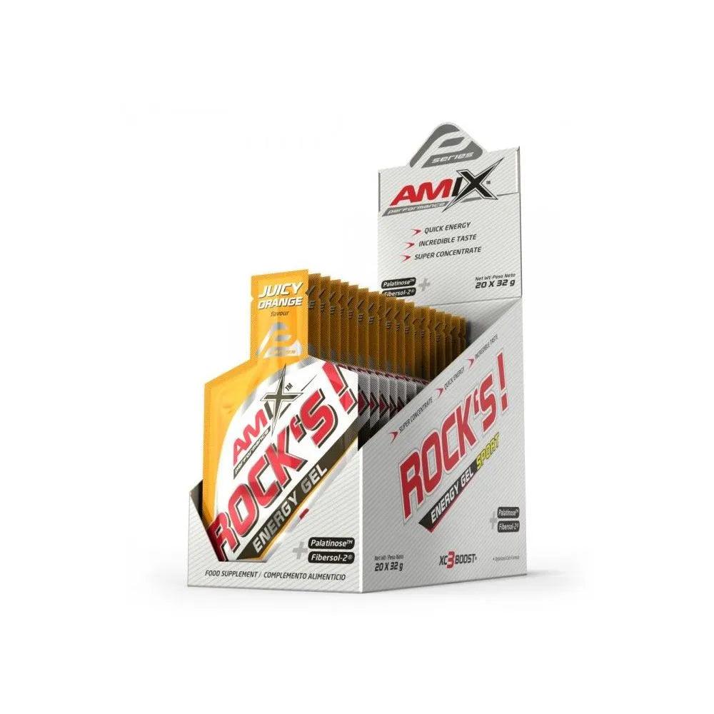Amix Performance Line Rock's Energy Sport Gel sem Cafeína 20x32 gr