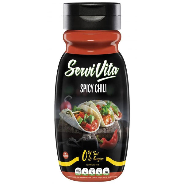 Amix Salsa Zero Sabor Spicy Chili ServiVita 320 ml