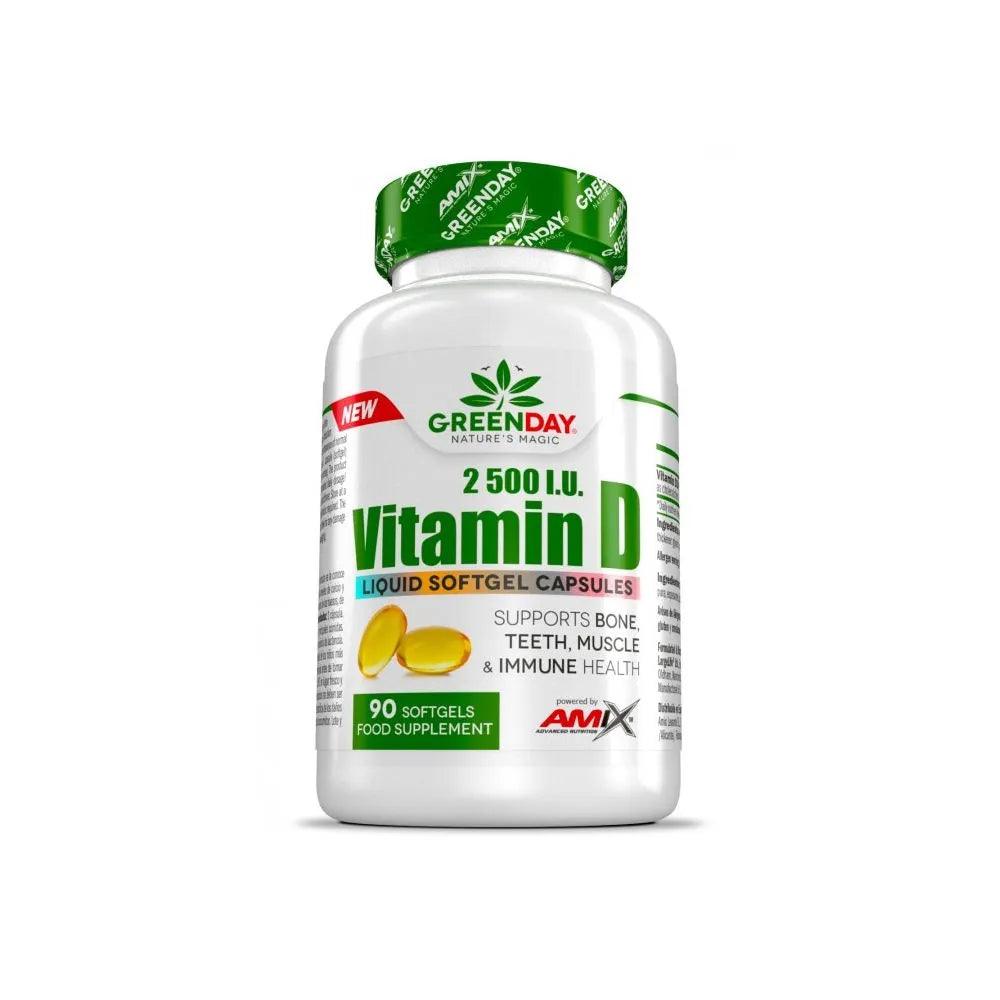 Amix Greenday Line Vitamina D3 2500 I.U 90 caps