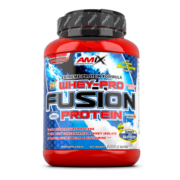 Amix WHEY-PRO FUSION 1 KG Framboesa